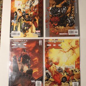 Lot of 4 Marvel Comics ULTIMATE X-MEN #84 #91 #32 #87